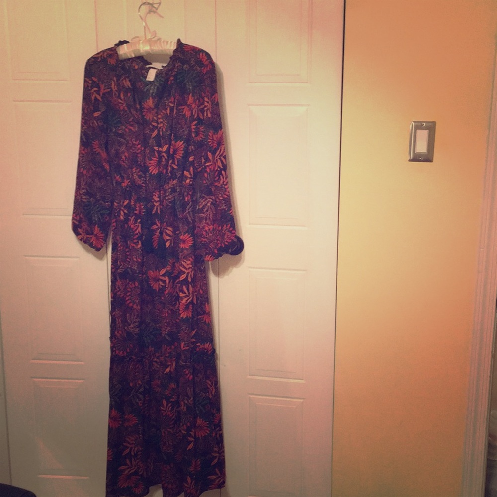 H&M Bright prints maxi dress